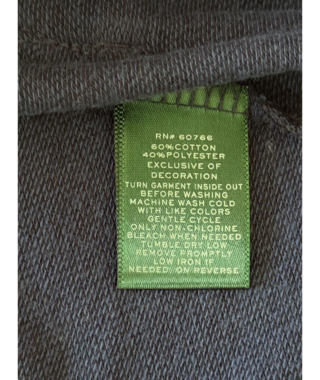 RALPH LAUREN Темно-синяя хлопко-эластановая пижама, фото 5