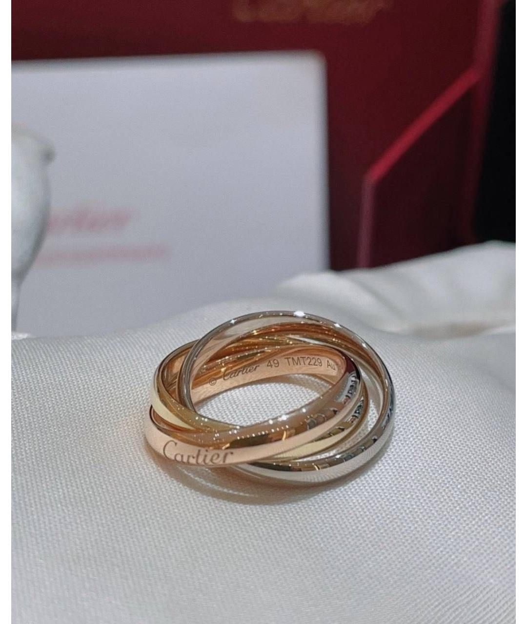 CARTIER Золотое кольцо из белого золота, фото 8