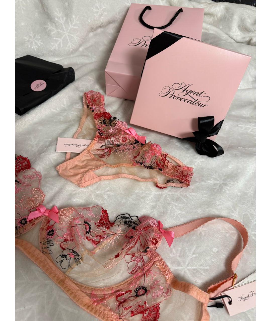 AGENT PROVOCATEUR Розовый комплекты, фото 4