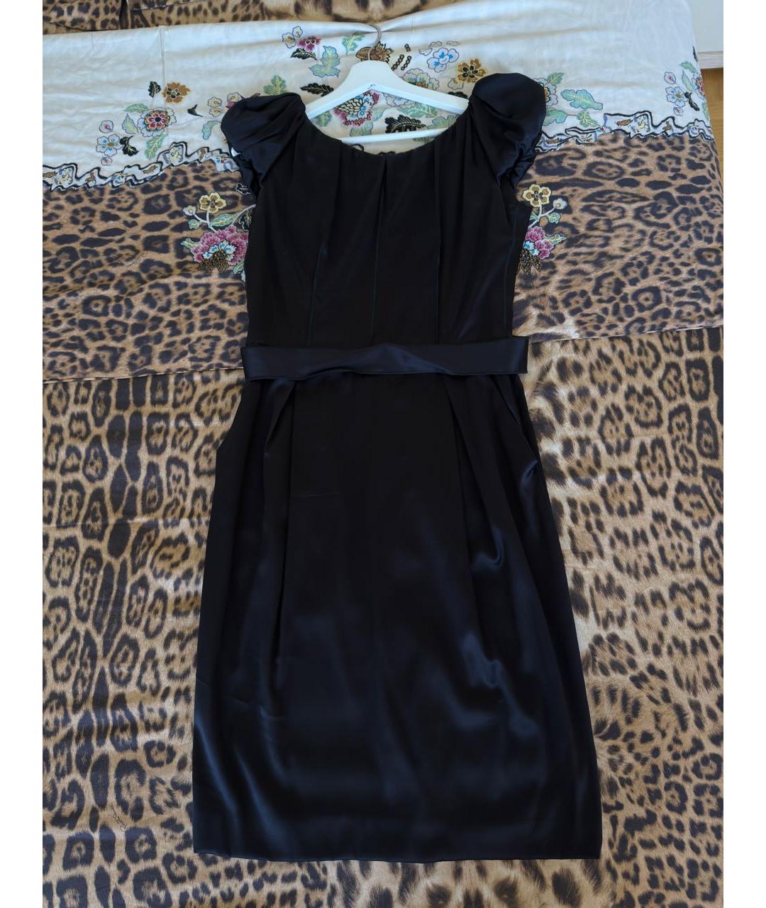DOLCE&GABBANA Черное вечернее платье, фото 5