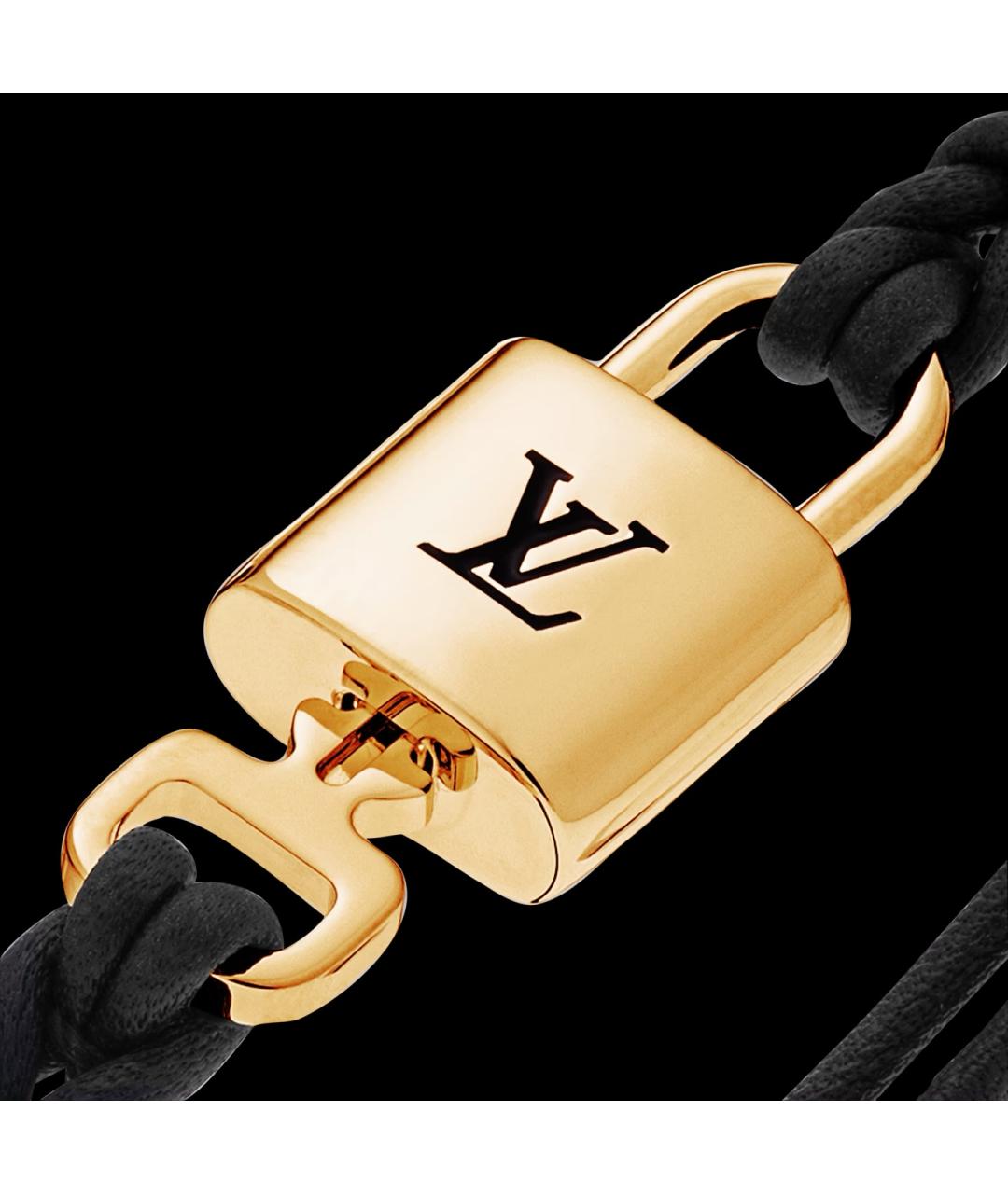 LOUIS VUITTON Черный браслет, фото 4