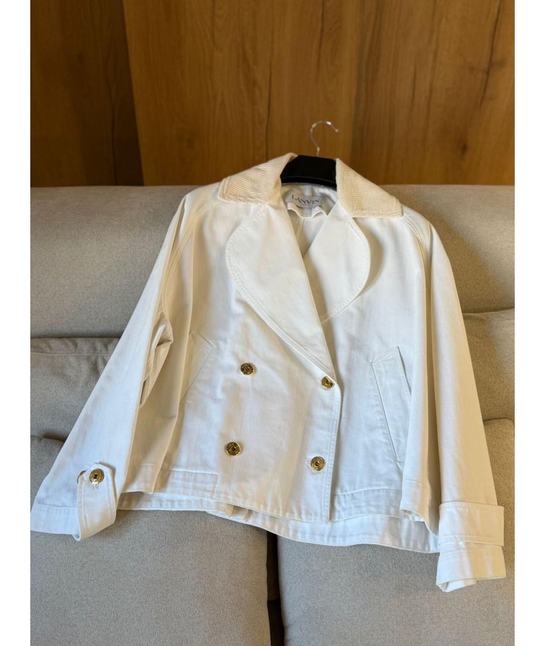LORO PIANA Белая куртка, фото 6