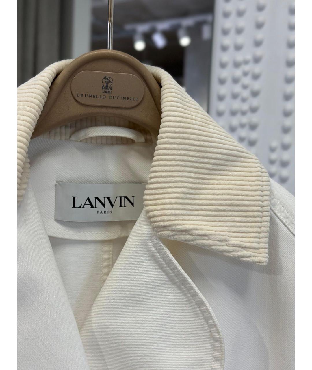 LORO PIANA Белая куртка, фото 5