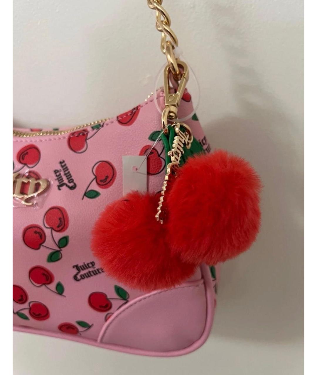 JUICY COUTURE Розовая сумка через плечо, фото 2