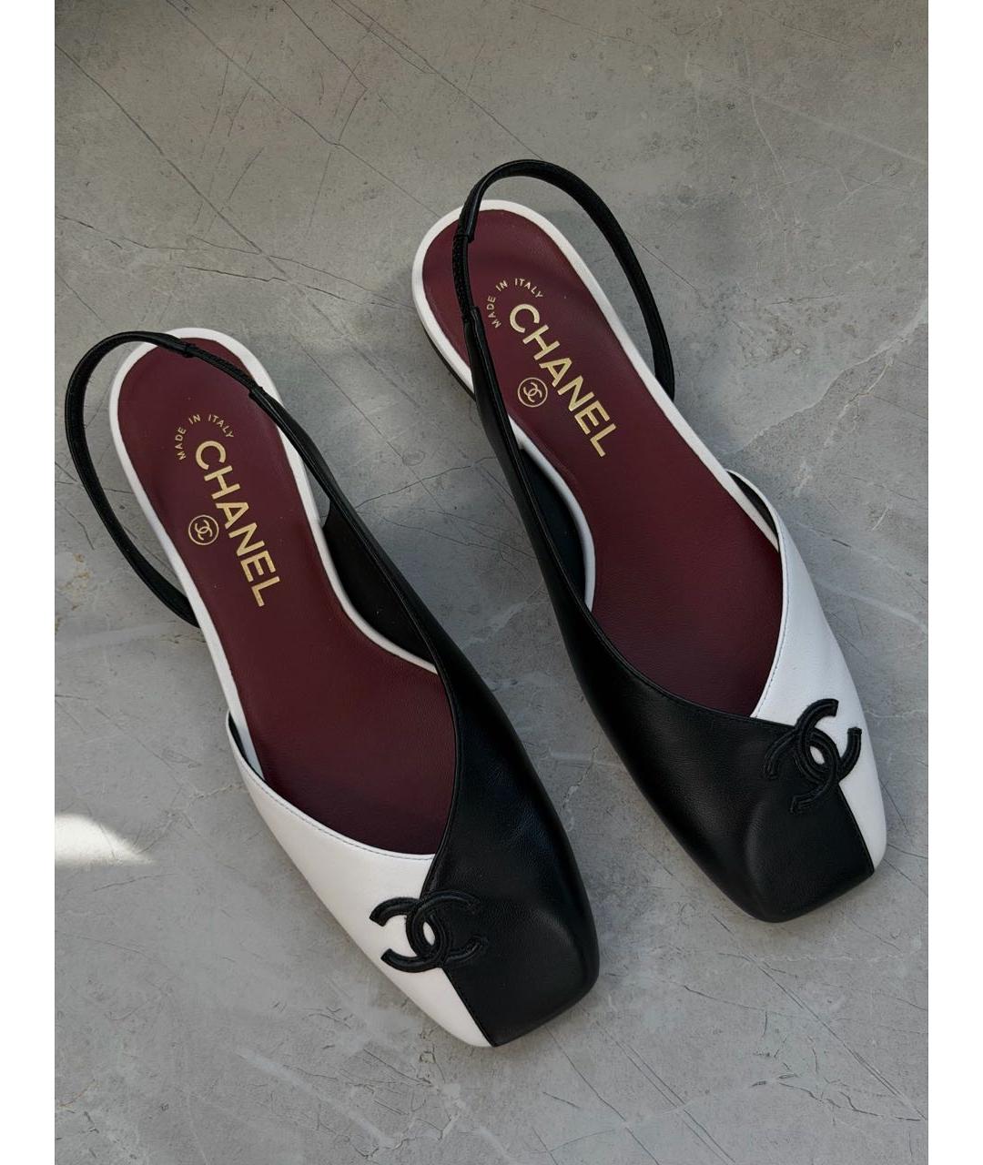 CHANEL Мульти кожаные туфли, фото 2