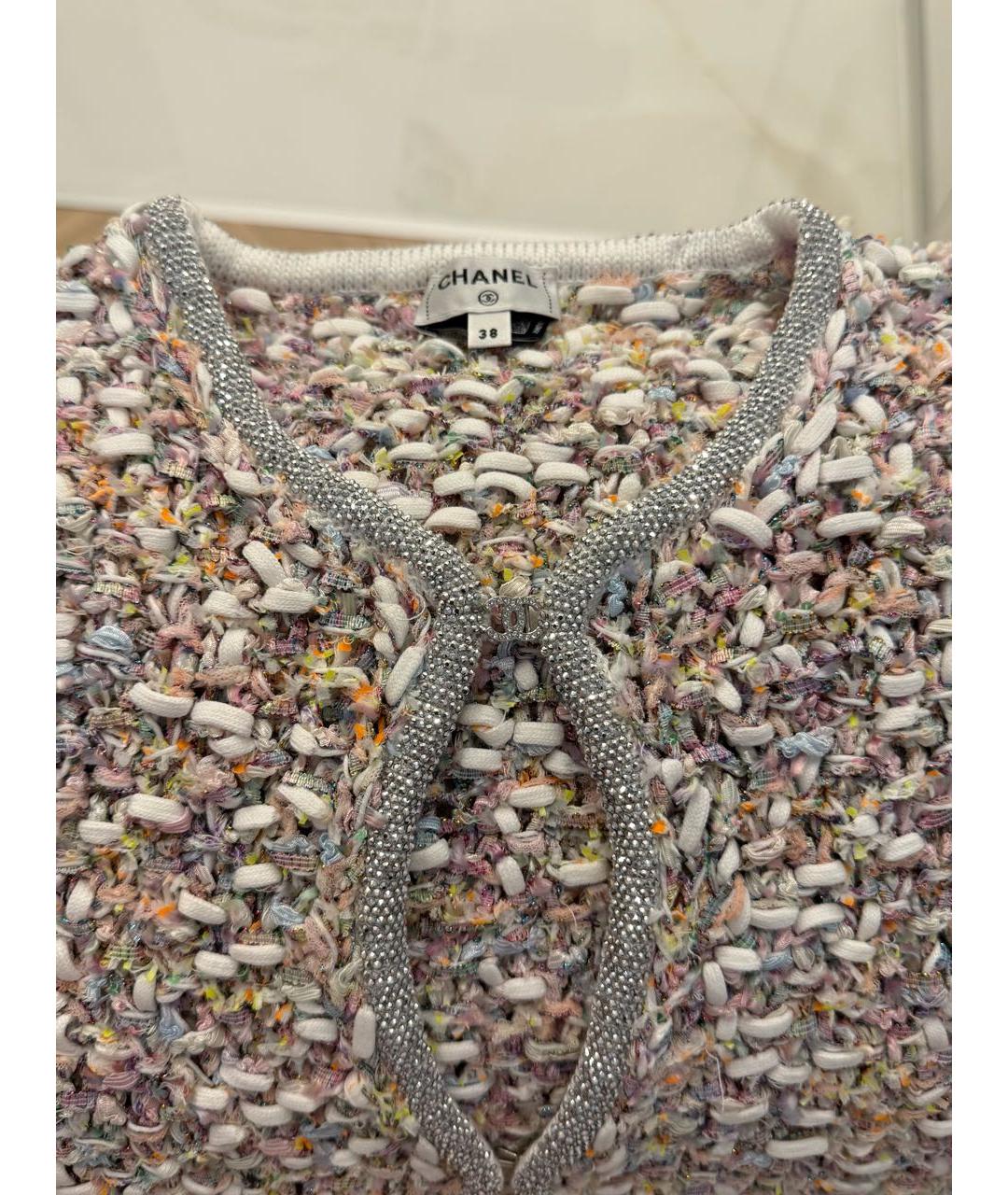 CHANEL Мульти вискозный костюм с юбками, фото 3