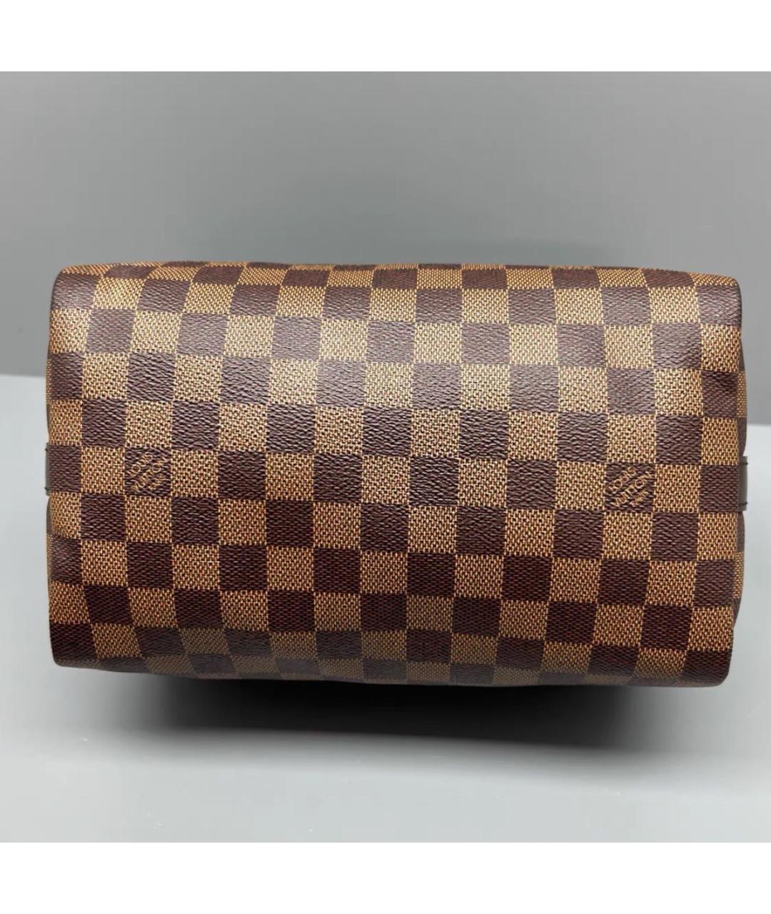 LOUIS VUITTON Коричневая сумка через плечо из канвы, фото 5