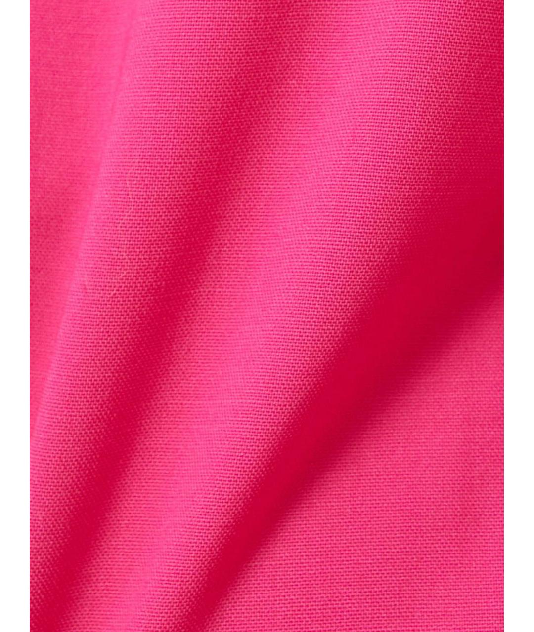 JACQUEMUS Розовые прямые брюки, фото 4