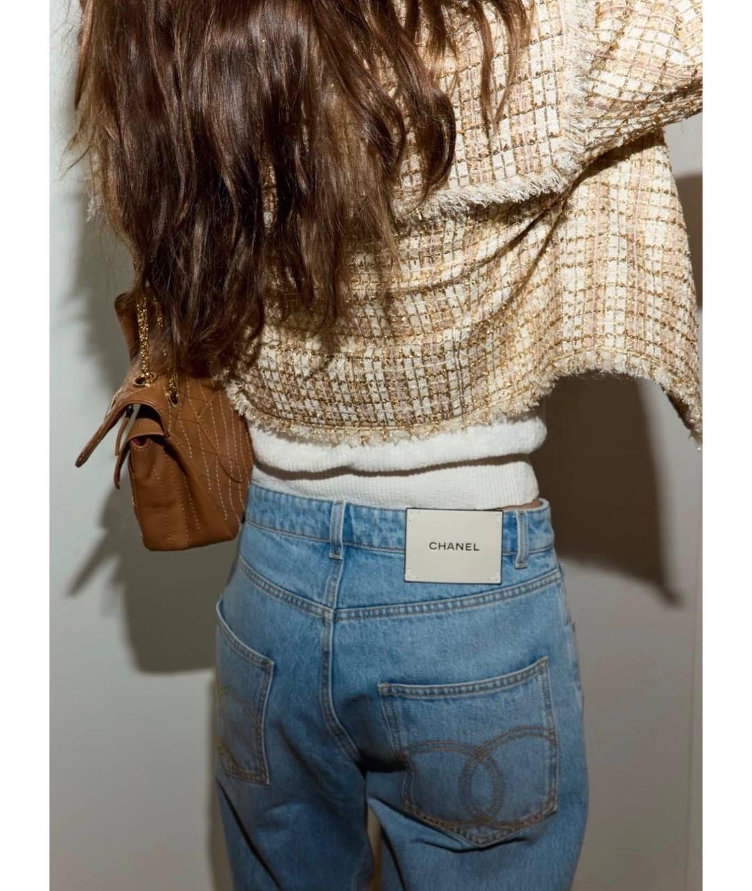 CHANEL Прямые джинсы, фото 4
