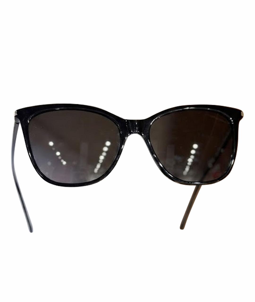 SAINT LAURENT Черные пластиковые солнцезащитные очки, фото 1