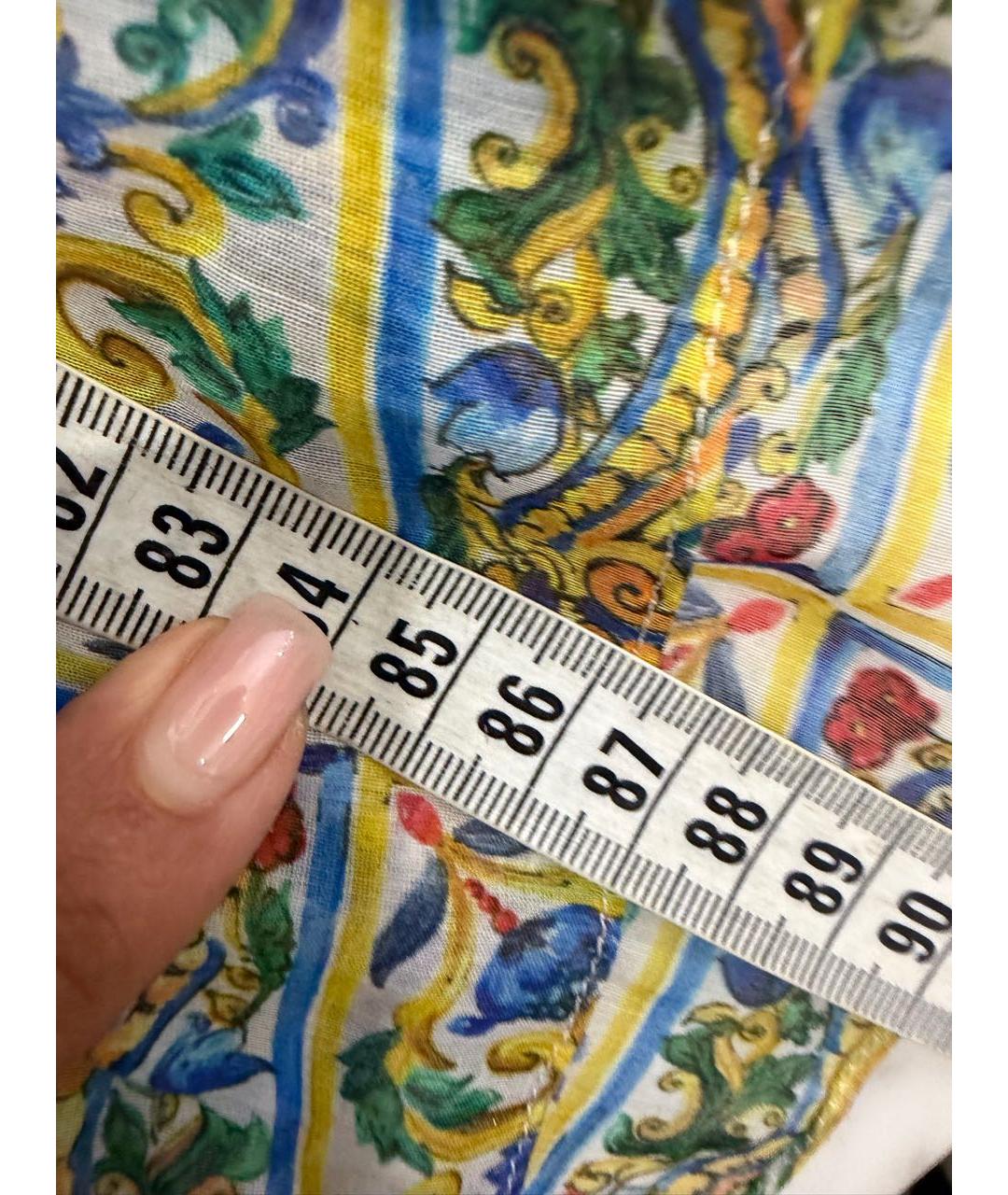 DOLCE&GABBANA Мульти юбка макси, фото 5
