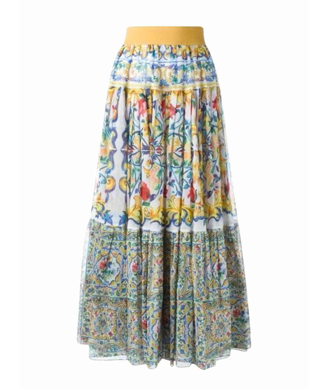 DOLCE&GABBANA Мульти юбка макси, фото 1