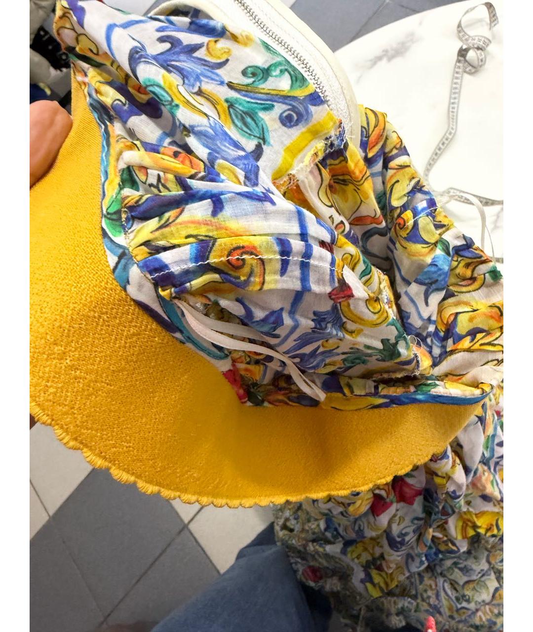 DOLCE&GABBANA Мульти юбка макси, фото 3