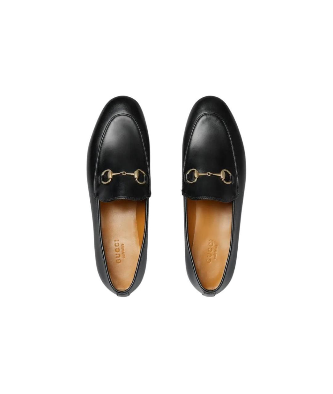 GUCCI Черные кожаные лоферы, фото 5