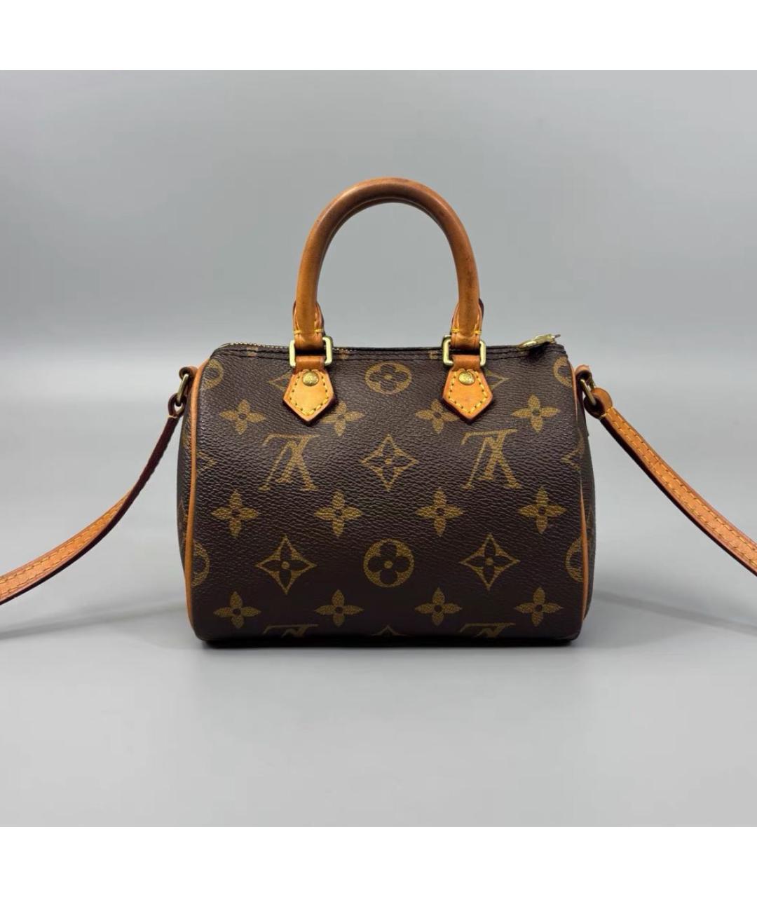 LOUIS VUITTON Коричневая сумка через плечо, фото 3