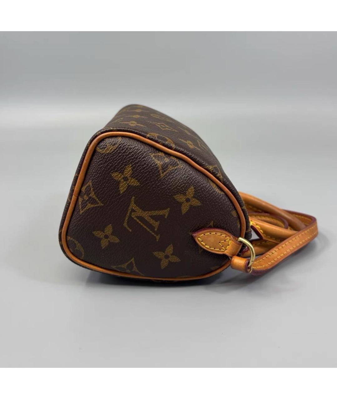 LOUIS VUITTON Коричневая сумка через плечо, фото 5