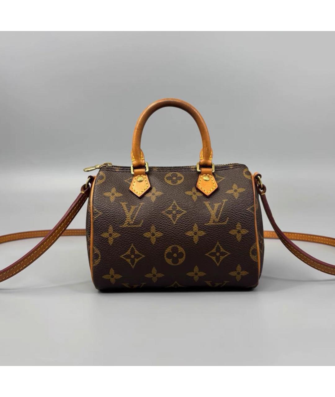 LOUIS VUITTON Коричневая сумка через плечо, фото 2
