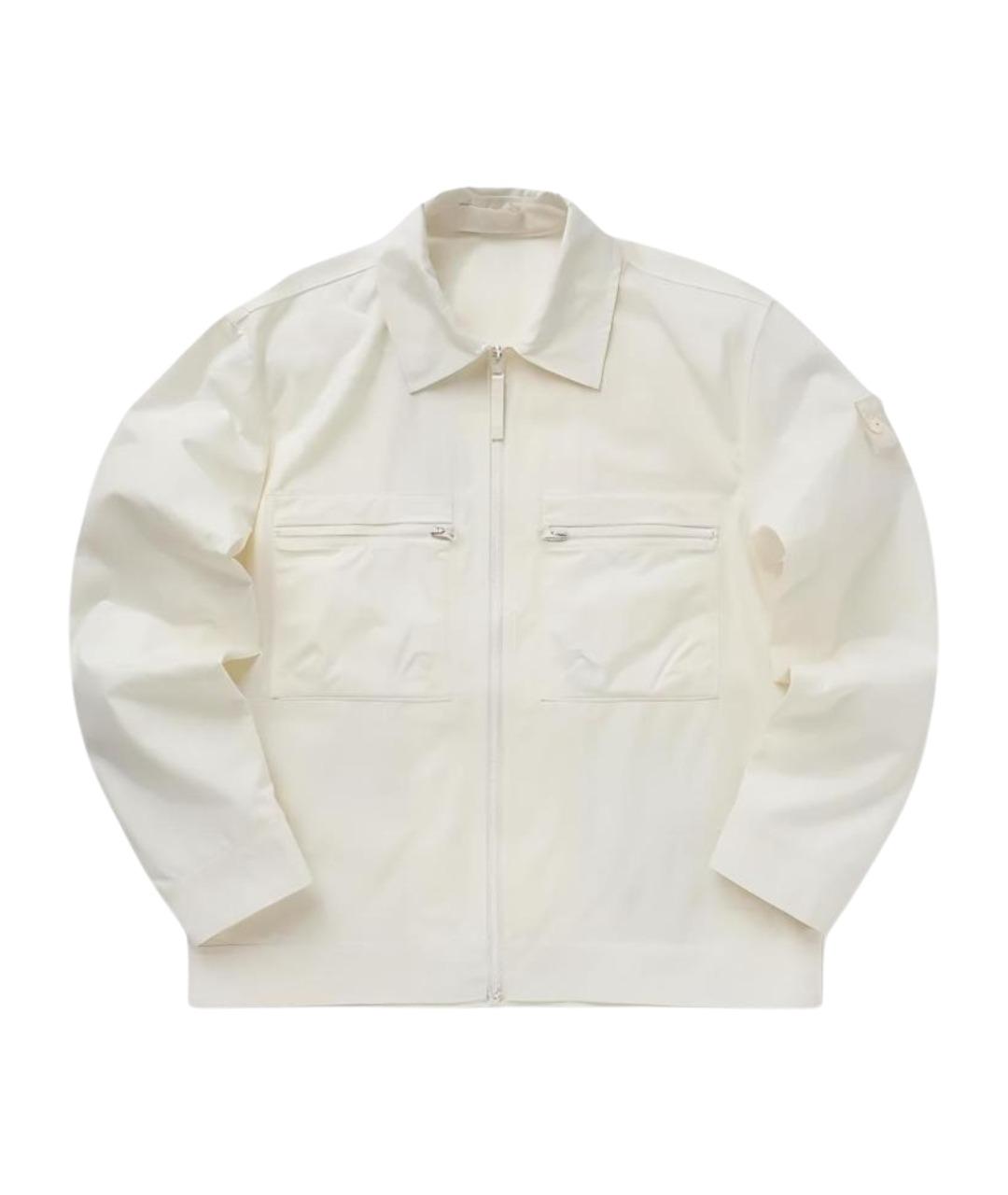 STONE ISLAND Белая куртка, фото 1
