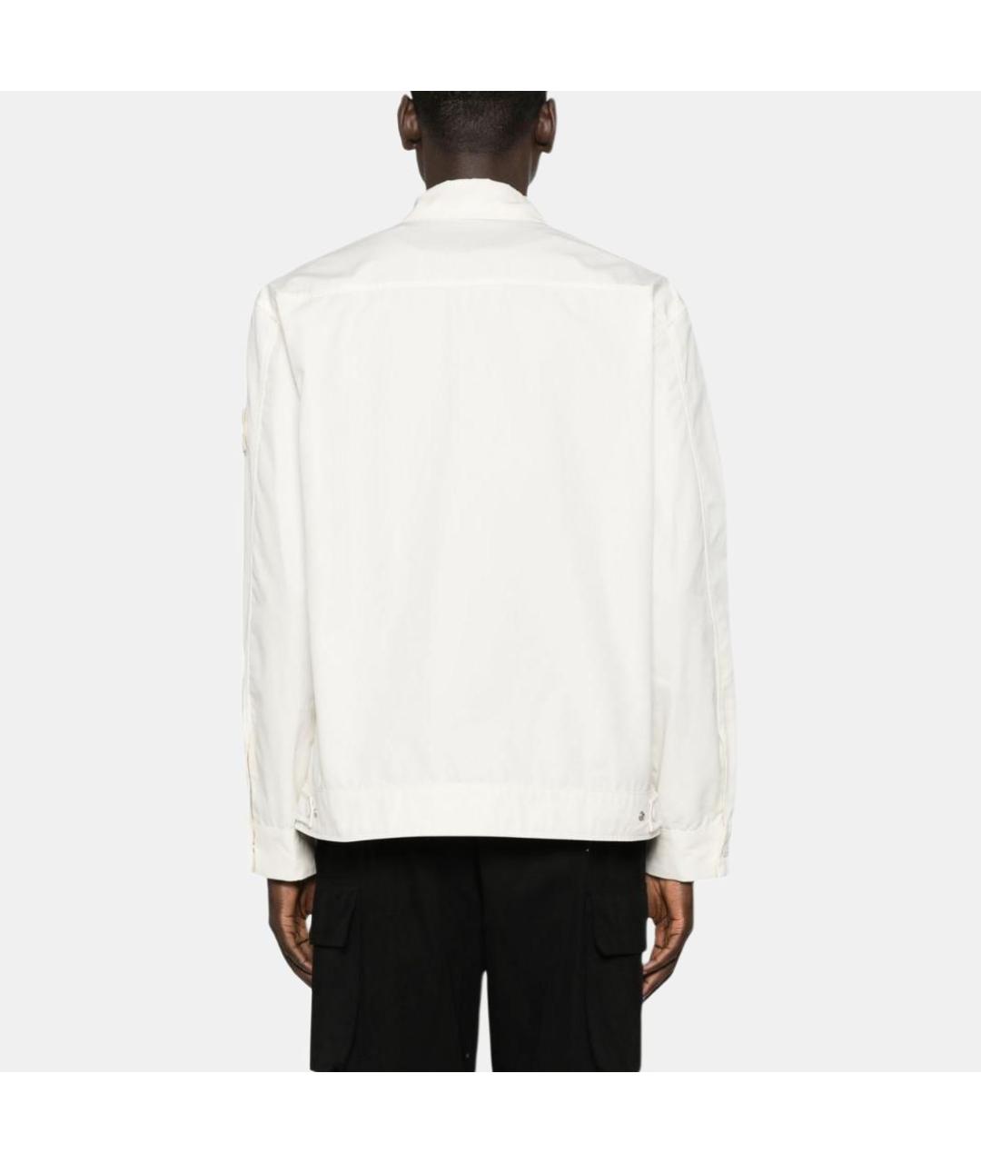 STONE ISLAND Белая куртка, фото 5