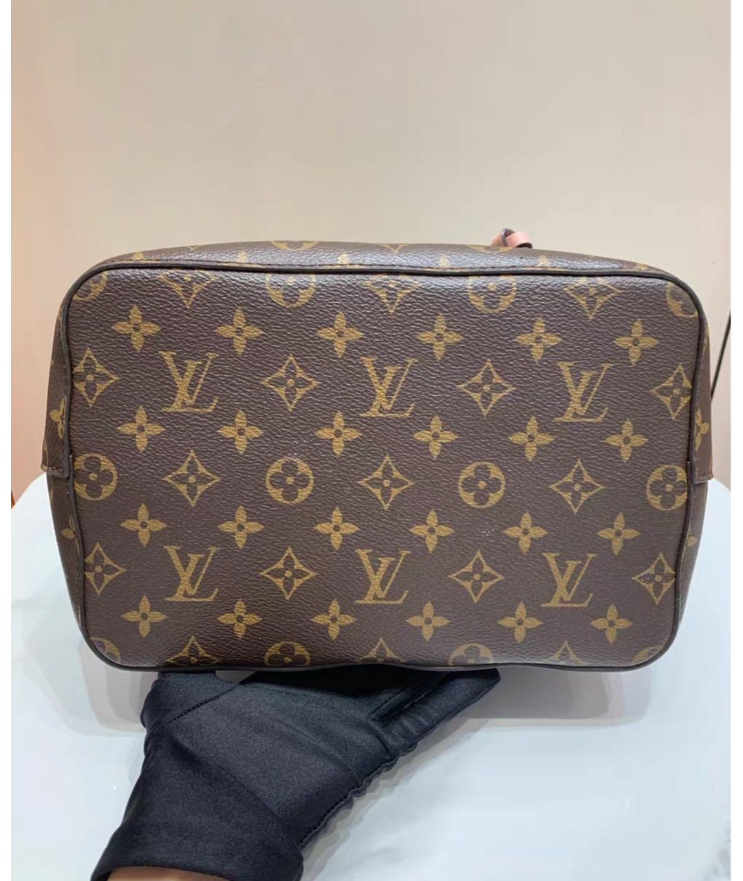 LOUIS VUITTON Коричневая сумка через плечо из канвы, фото 5