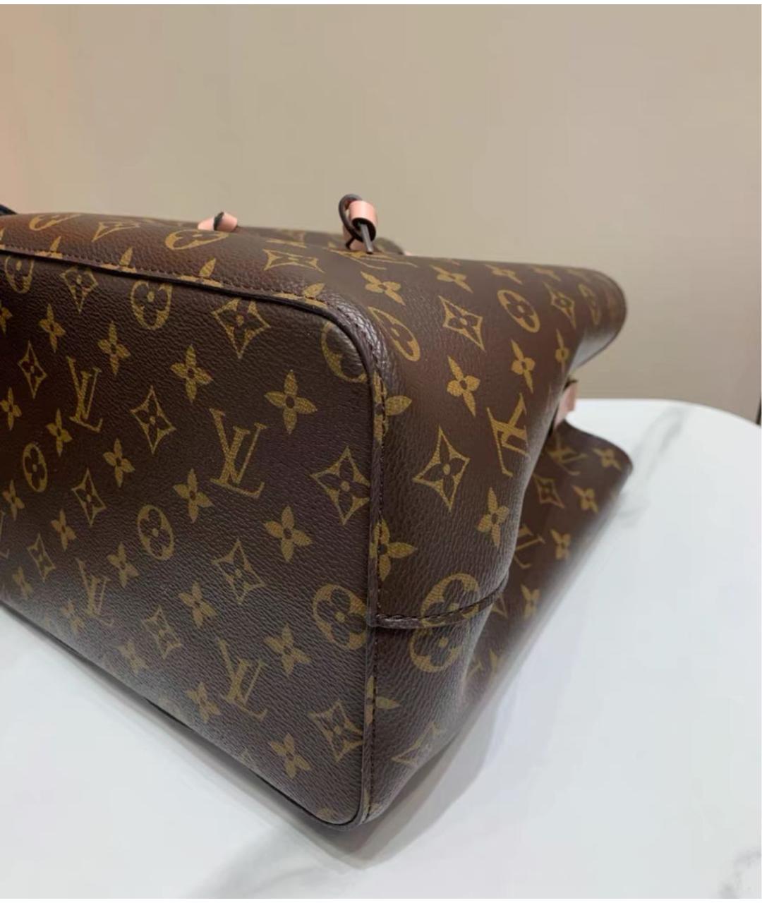 LOUIS VUITTON Коричневая сумка через плечо из канвы, фото 6