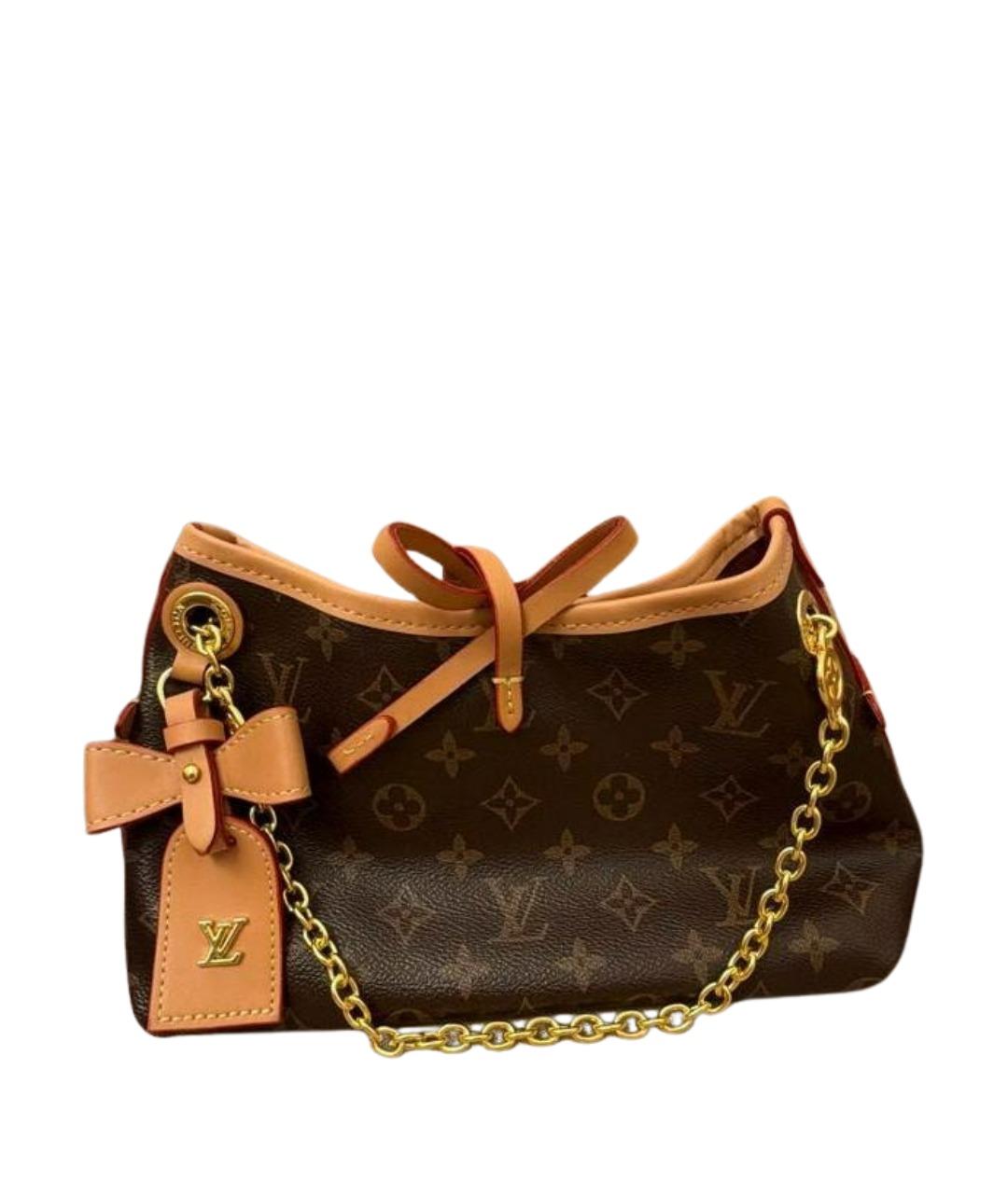 LOUIS VUITTON Коричневая сумка через плечо из канвы, фото 1