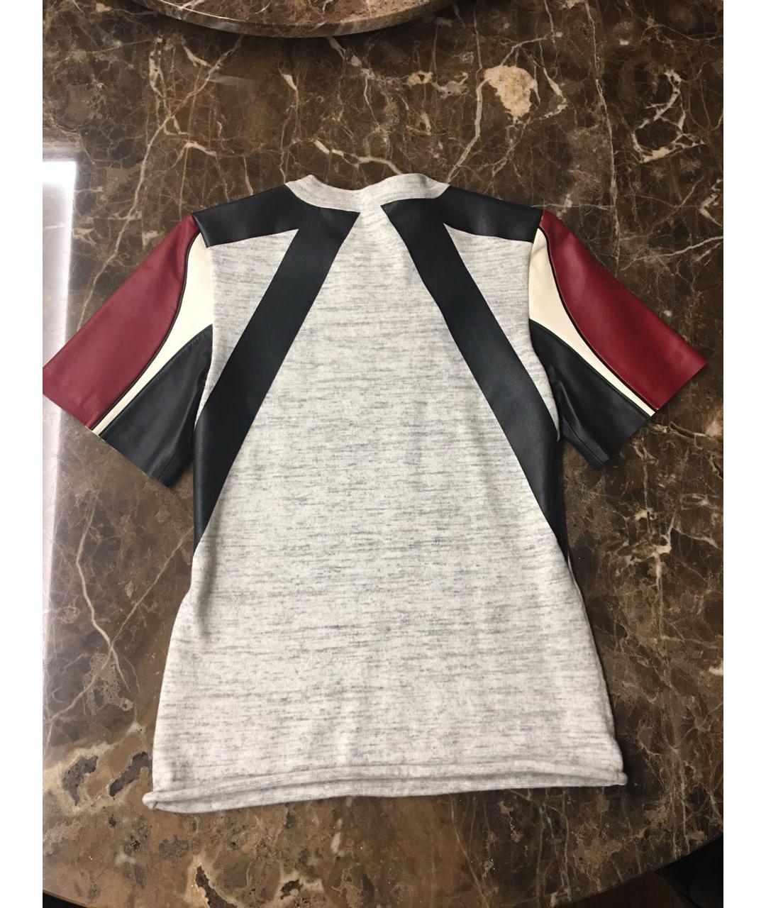 LOUIS VUITTON Мульти шерстяная футболка, фото 2