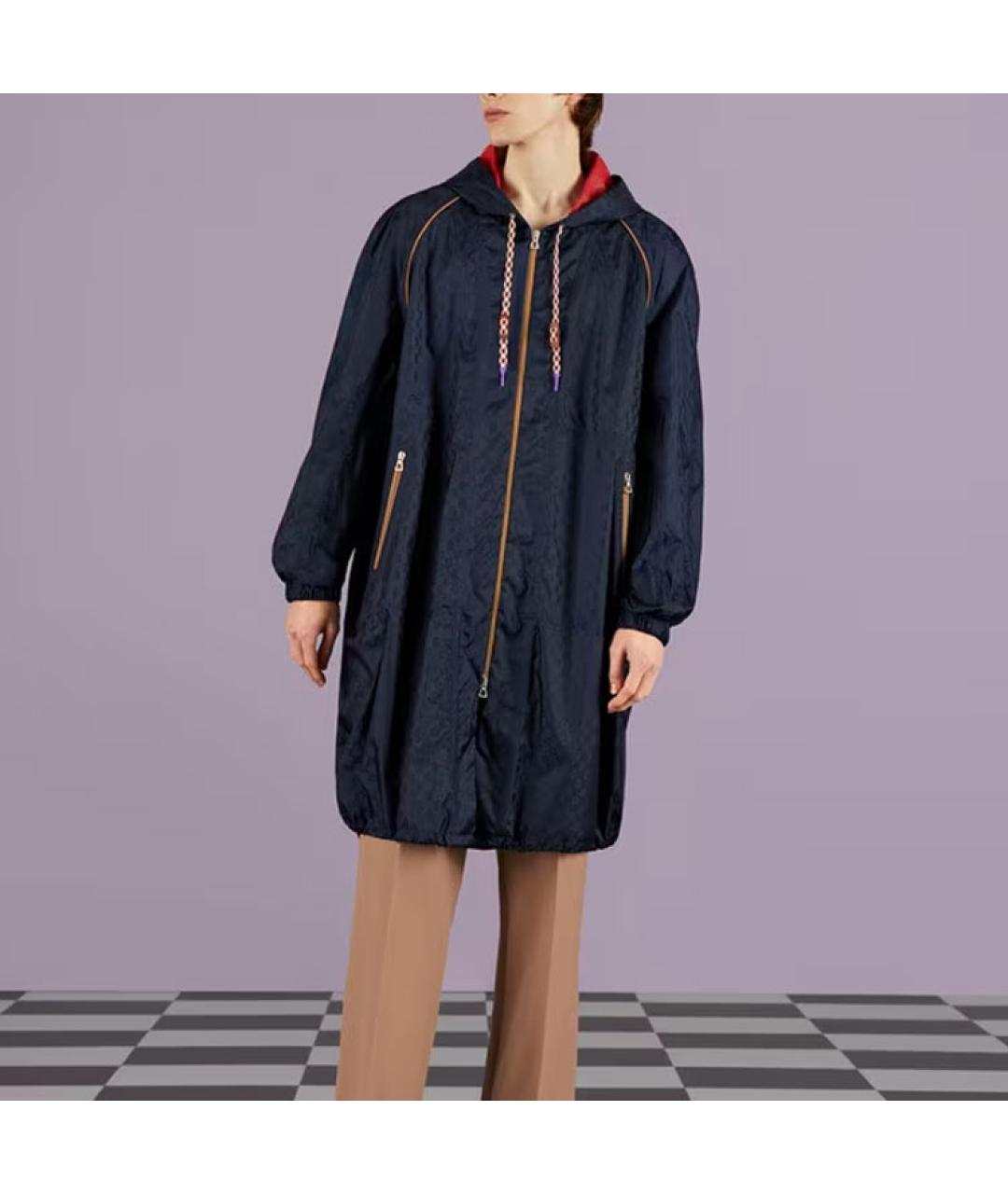 GUCCI Темно-синяя куртка, фото 3