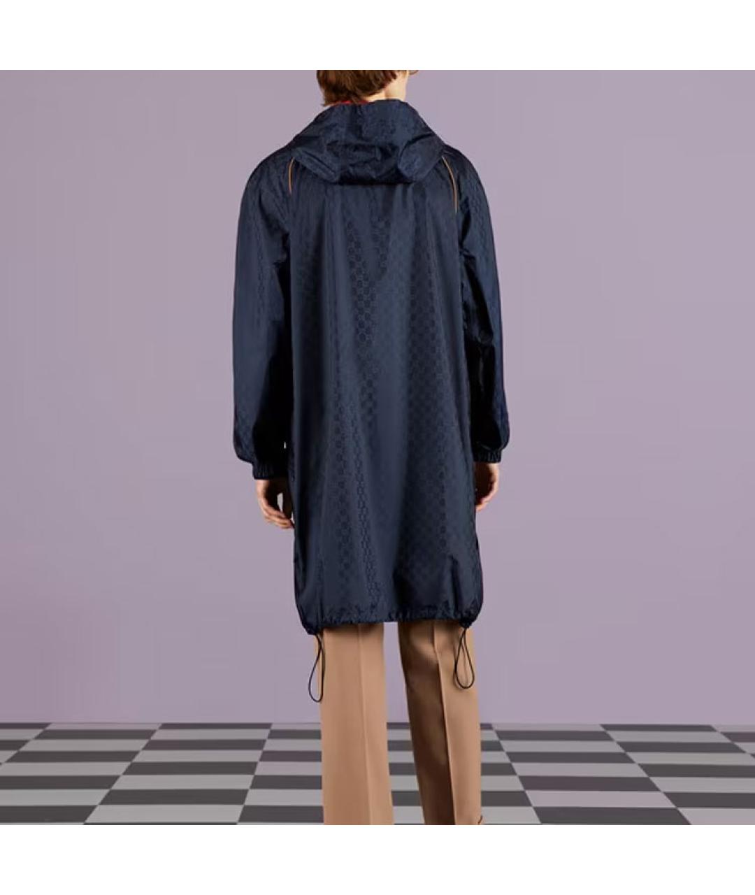 GUCCI Темно-синяя куртка, фото 4