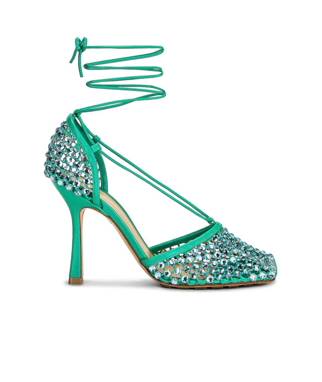 BOTTEGA VENETA Зеленые туфли, фото 6