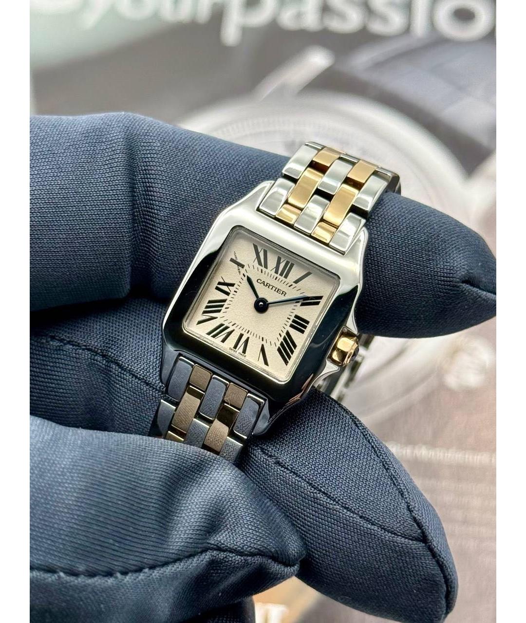 CARTIER Серебряные металлические часы, фото 3