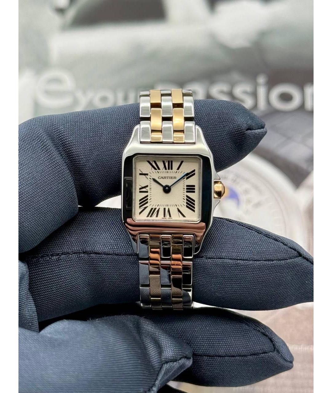 CARTIER Серебряные металлические часы, фото 5