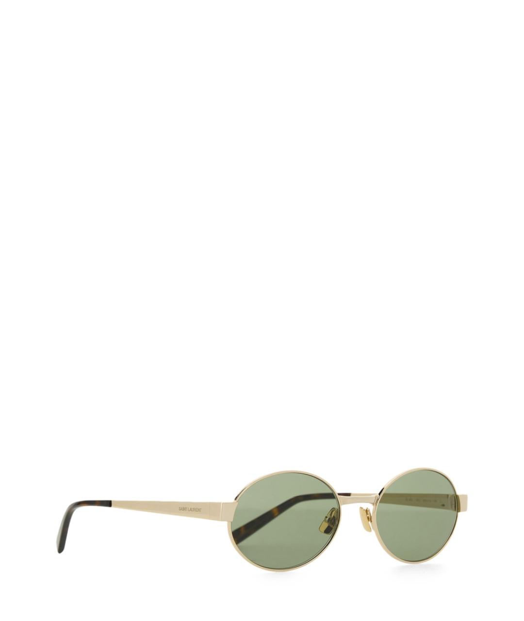 SAINT LAURENT Мульти металлические солнцезащитные очки, фото 1
