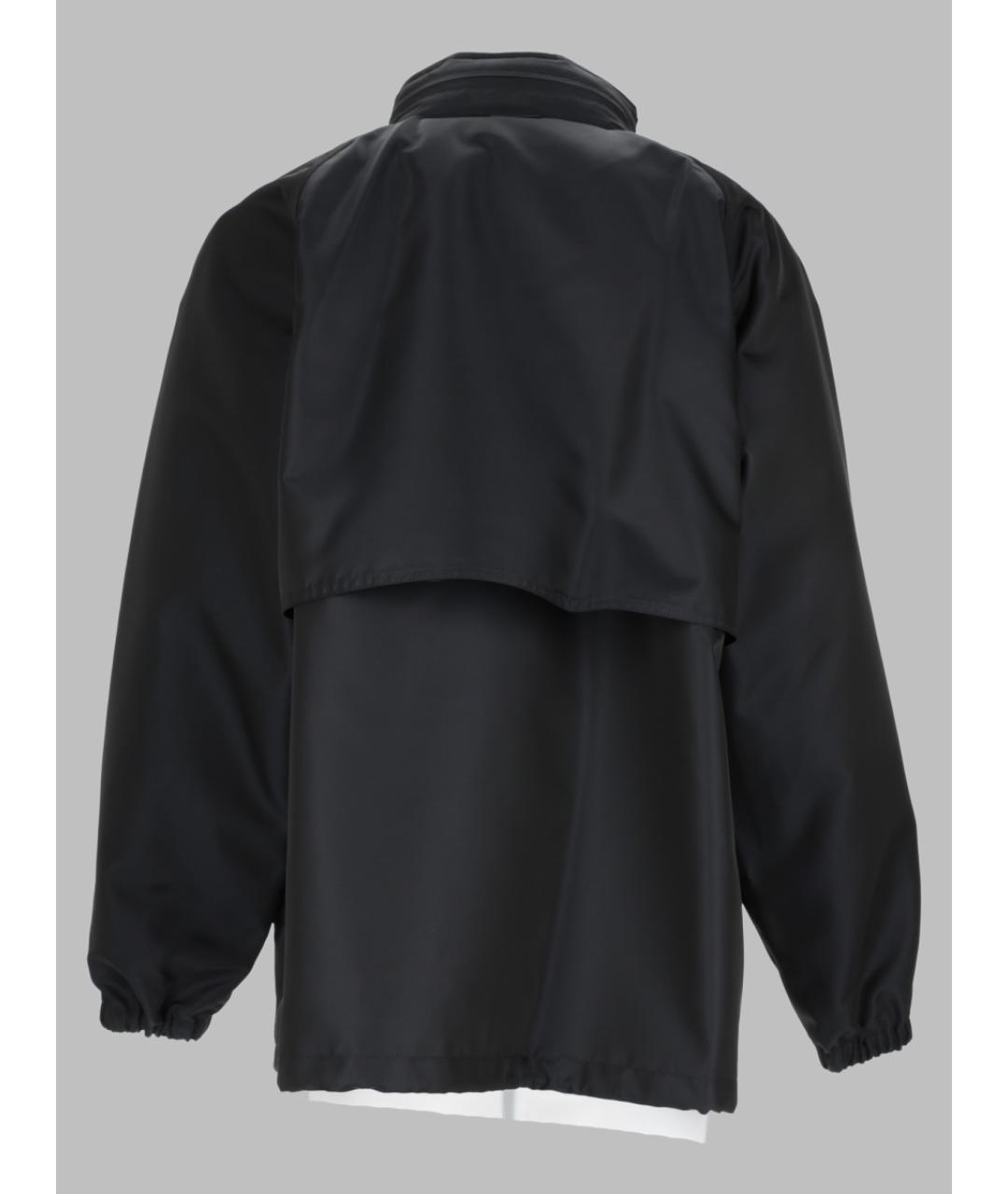 SAINT LAURENT Темно-синяя полиэстеровая куртка, фото 3
