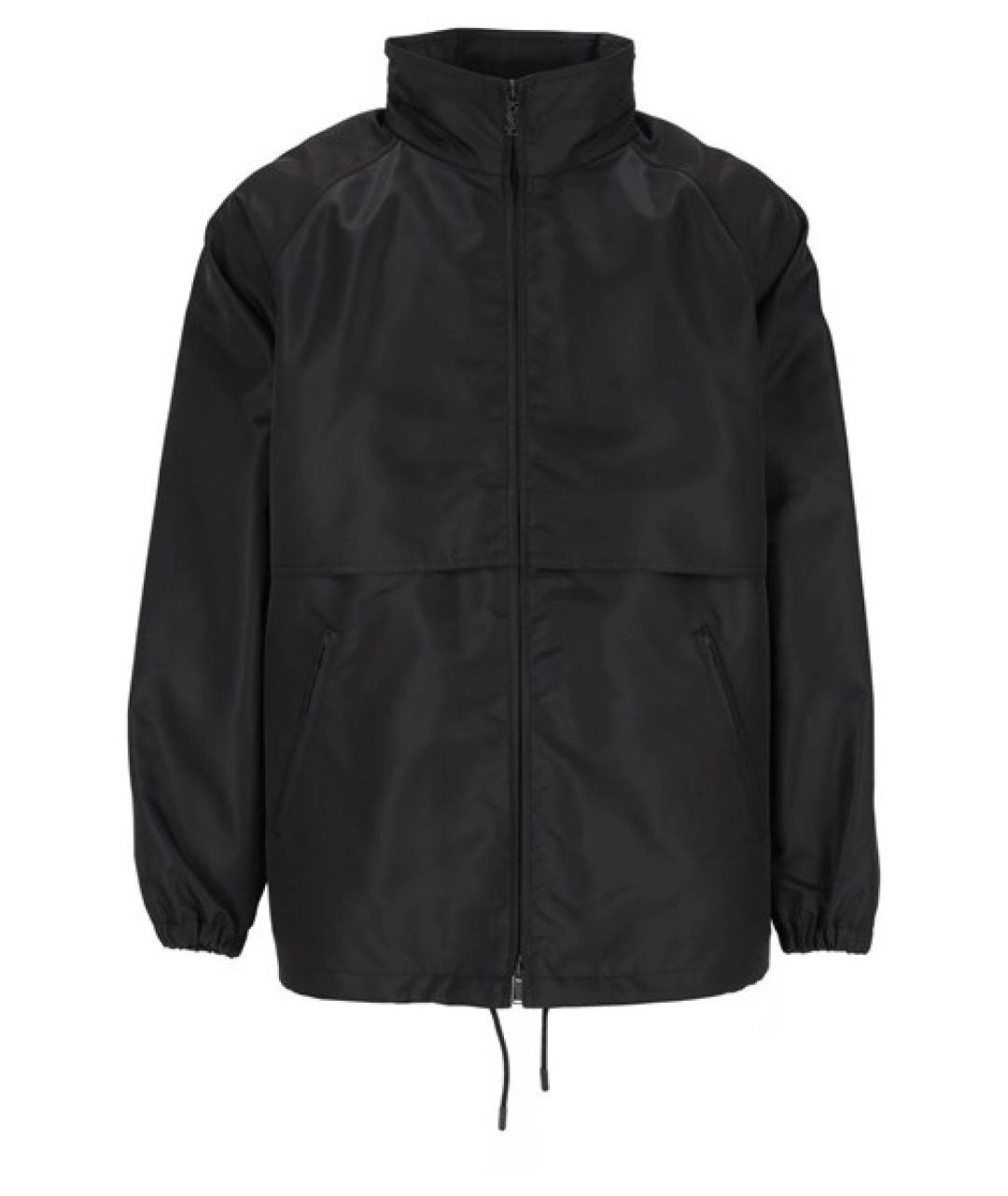 SAINT LAURENT Темно-синяя полиэстеровая куртка, фото 1