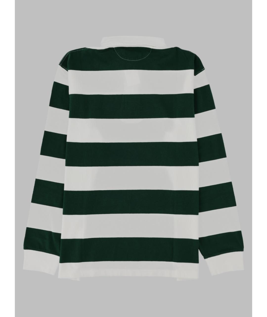POLO RALPH LAUREN Мульти хлопковое поло с длинным рукавом, фото 2