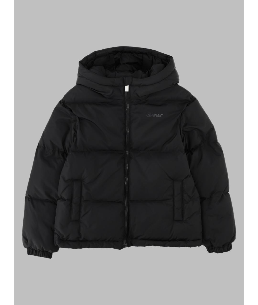 OFF-WHITE Черный синтетический детская футболка / топ, фото 3