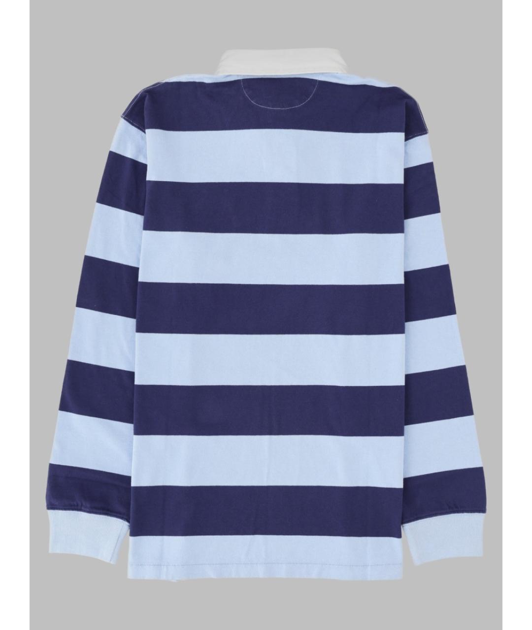POLO RALPH LAUREN Мульти хлопковое поло с длинным рукавом, фото 2