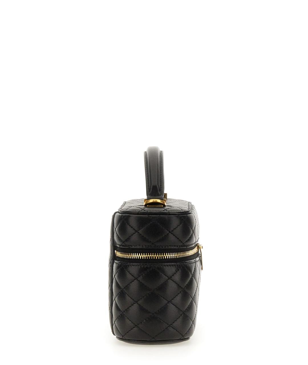 SAINT LAURENT Черная кожаная сумка через плечо, фото 3