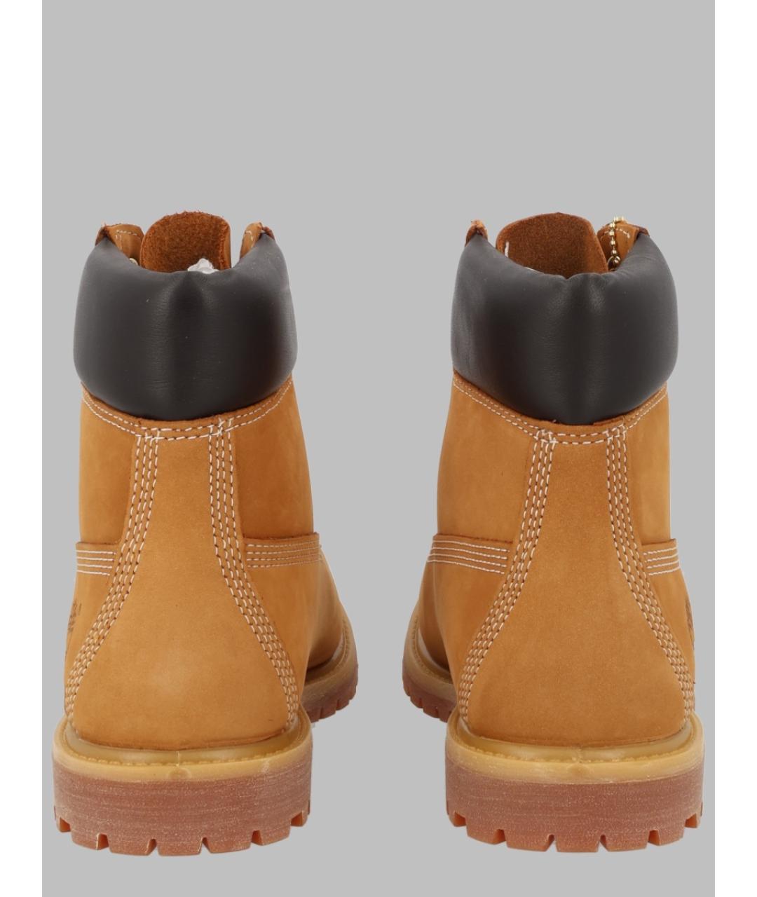 TIMBERLAND Бежевые замшевые ботинки, фото 3