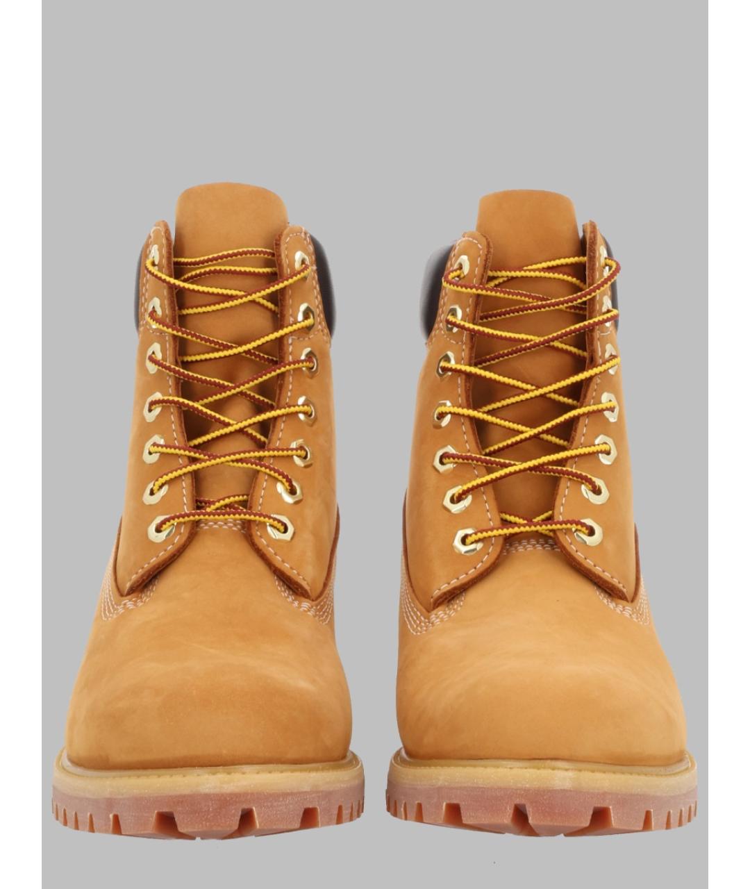 TIMBERLAND Бежевые замшевые высокие ботинки, фото 3