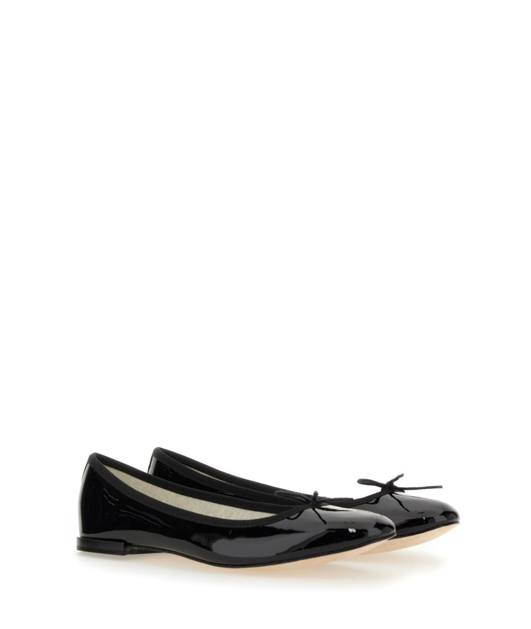 REPETTO Черные кожаные балетки, фото 3