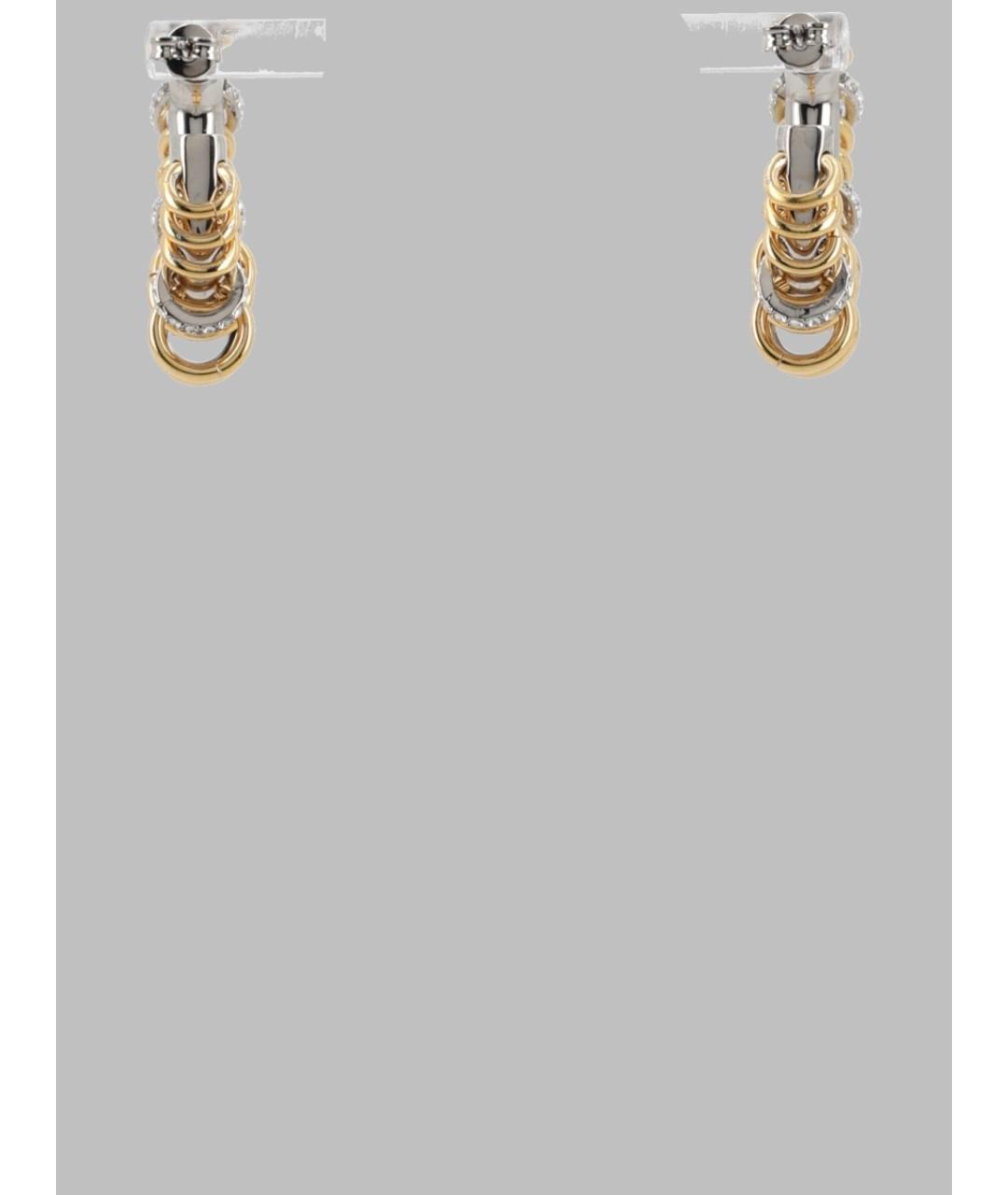 PACO RABANNE Мульти латунные серьги, фото 2