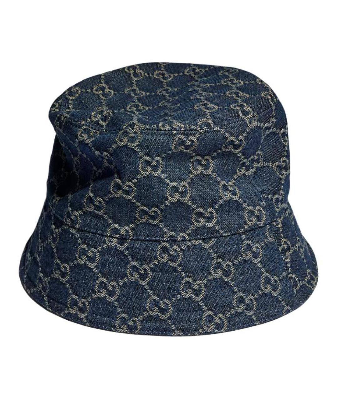 GUCCI Синяя панама, фото 2