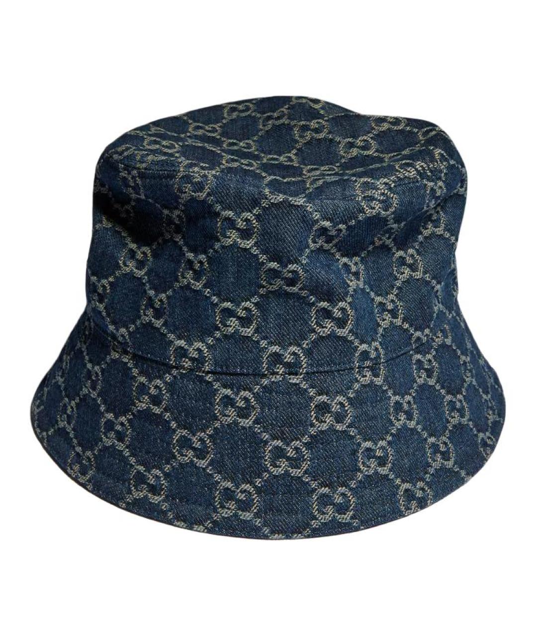 GUCCI Синяя панама, фото 3