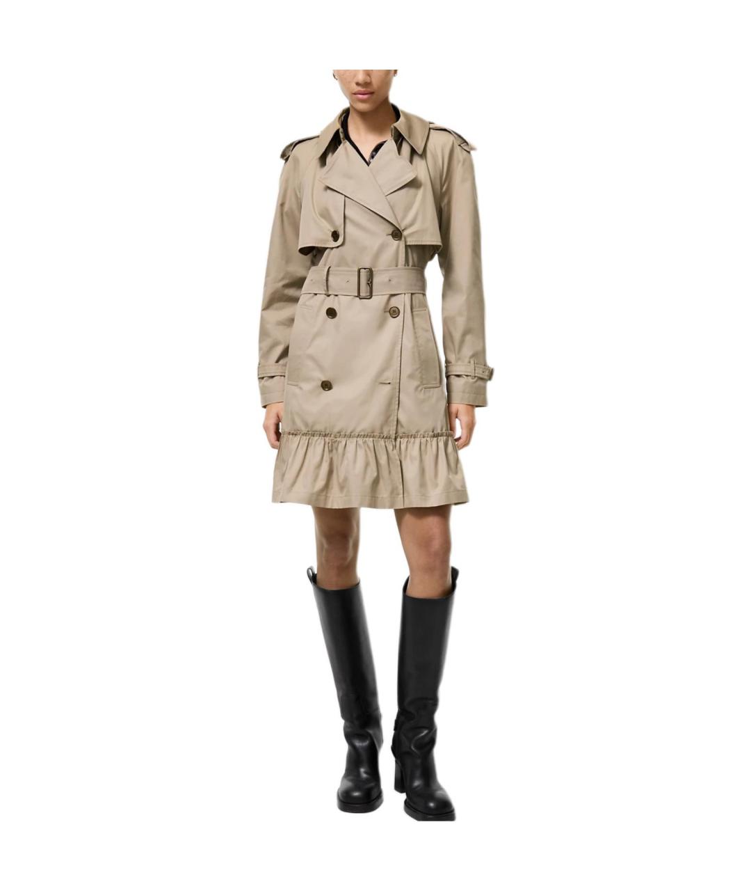 BURBERRY Бежевый тренч/плащ, фото 2