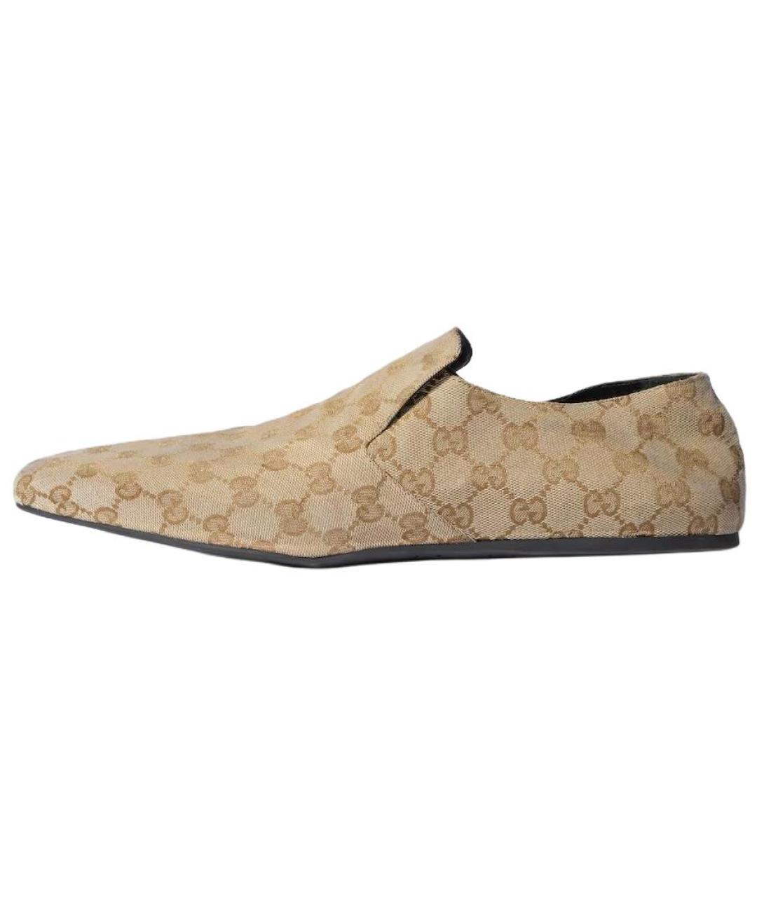 GUCCI Коричневые туфли, фото 2
