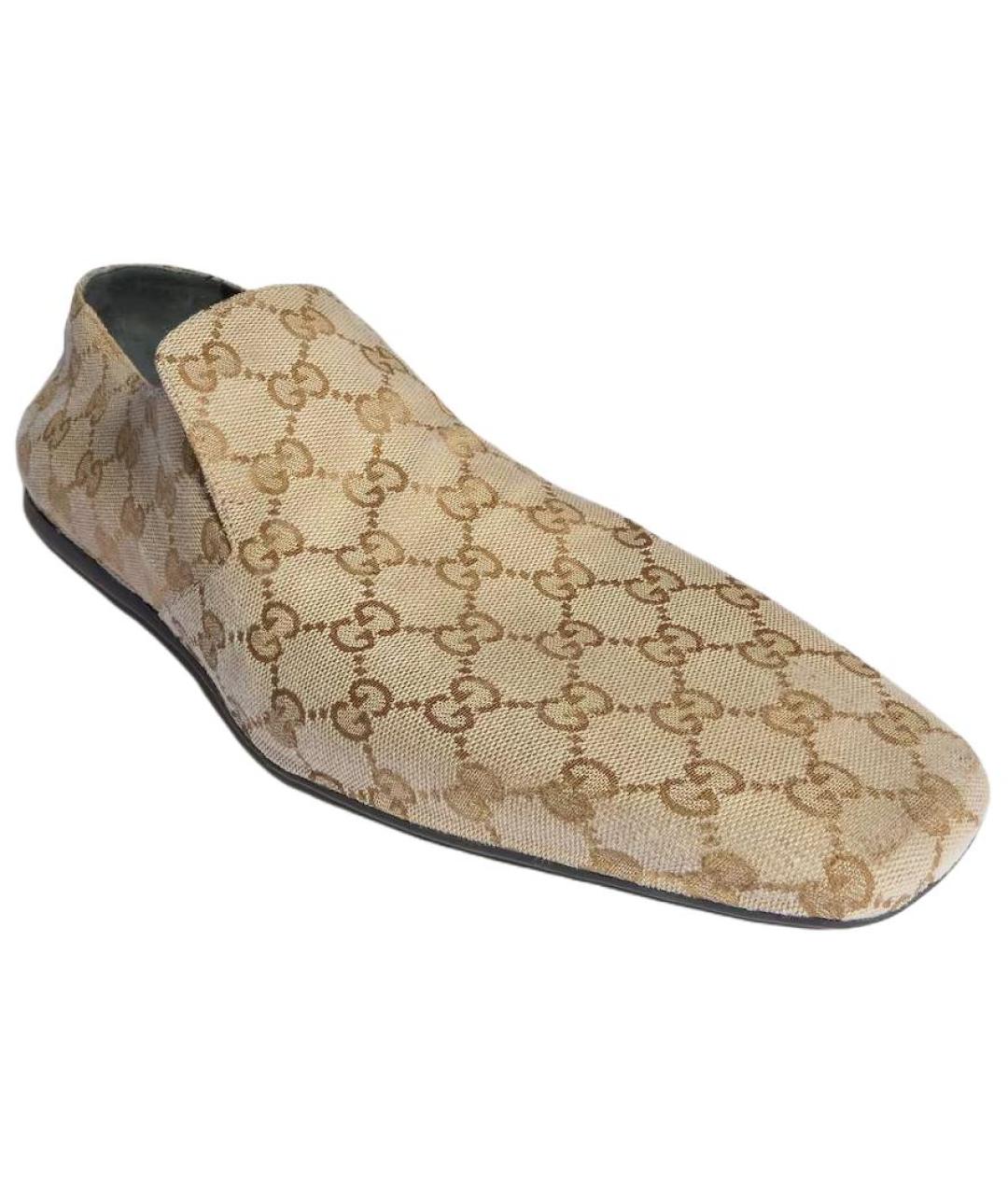 GUCCI Коричневые туфли, фото 3