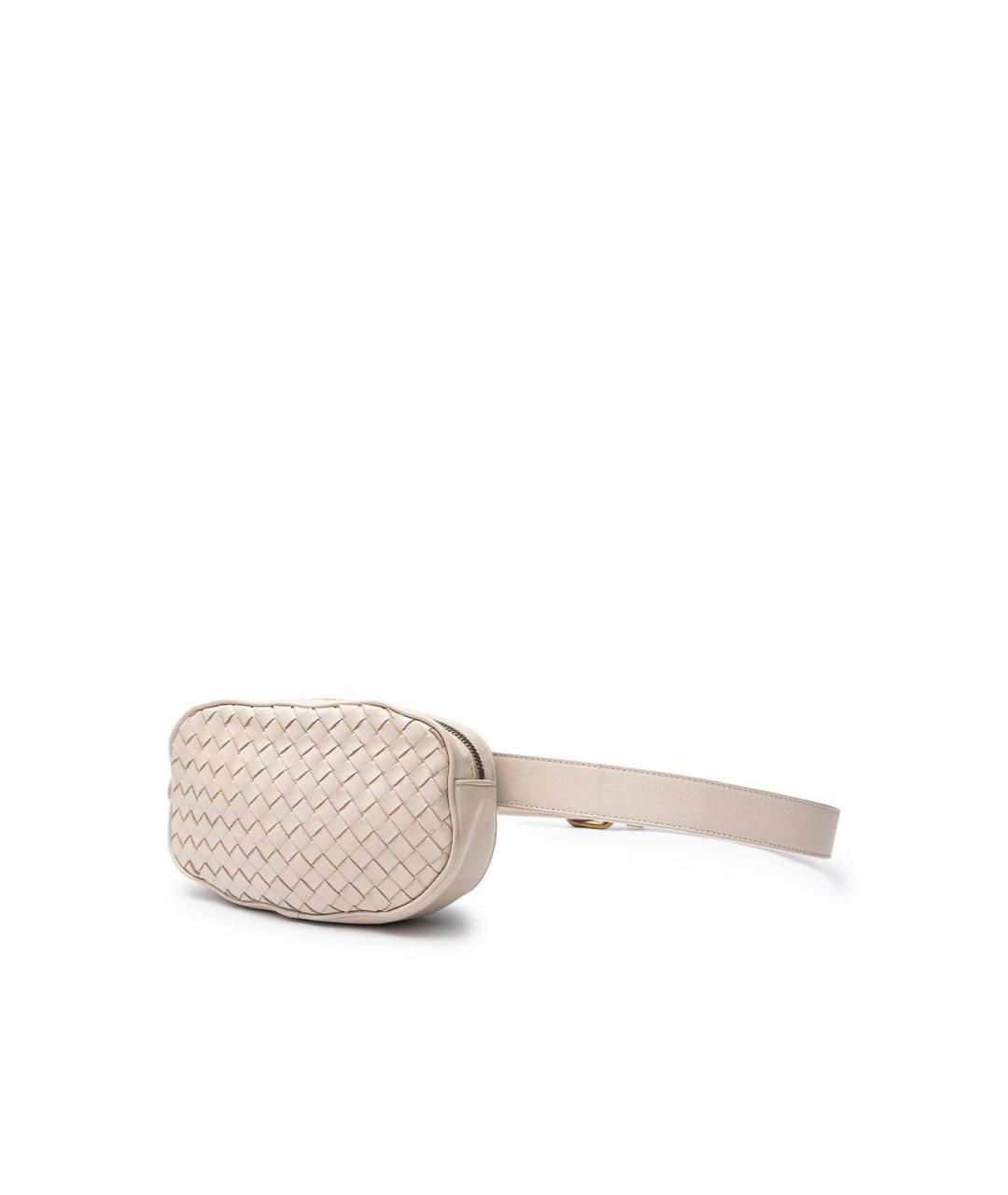 BOTTEGA VENETA Серая кожаная сумка тоут, фото 2