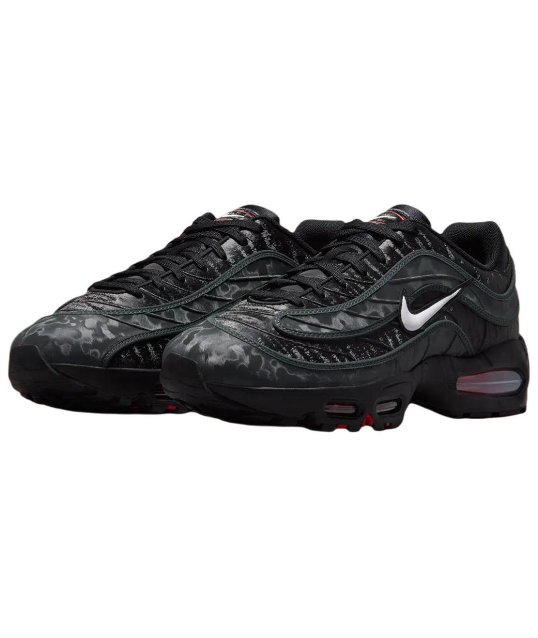NIKE Черные низкие кроссовки / кеды, фото 3